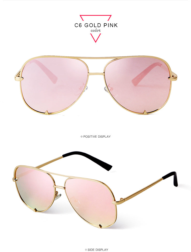 Vintage Oversized Women Sunglasses Shades UV400