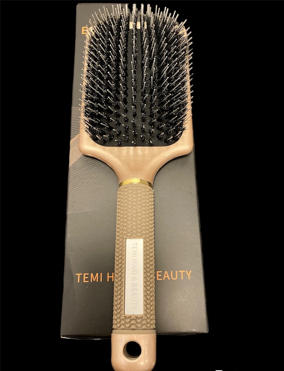 Bristle Paddle Brush For ALL Hair Types And Wigs