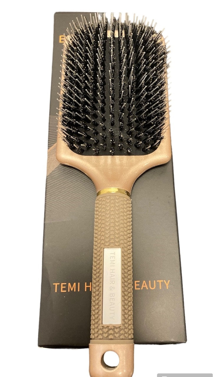 Bristle Paddle Brush For ALL Hair Types And Wigs