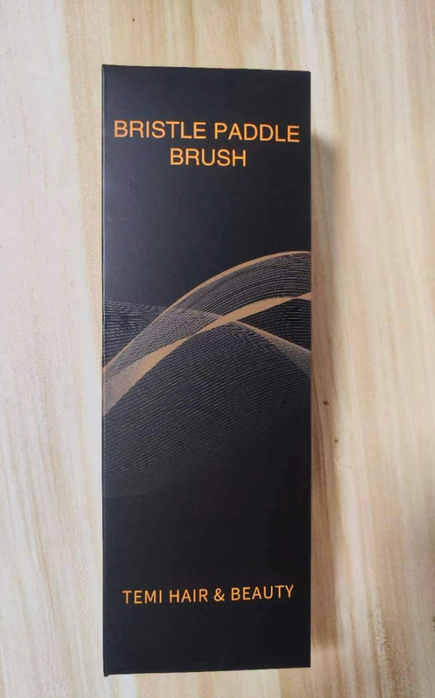 Bristle Paddle Brush For ALL Hair Types And Wigs