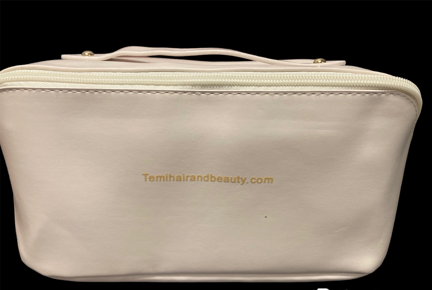 PU Cosmetic -Makeup Bag -Travel Toiletry Storage Organizer with High Capacity-pink