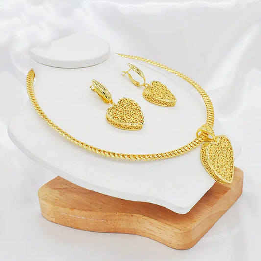 Gold plated Jewelry Set