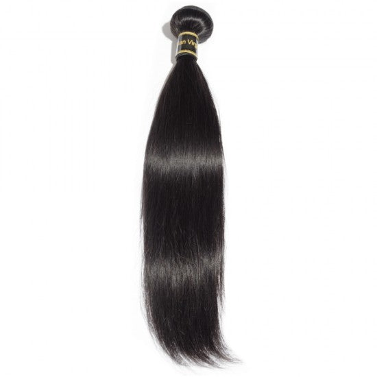 10-30 Inch Brazilian Body Wavy/Deep curly/Straight/Kinky curly Virgin Hair #1B Natural Black