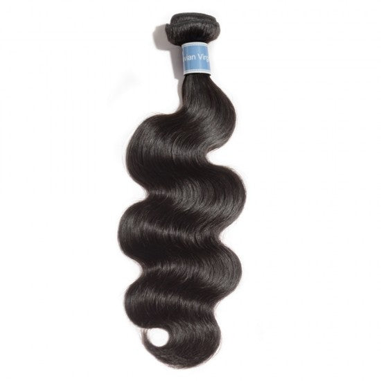 Peruvian Virgin Hair Bundle-10-30 Inch Straight /Deep curly/Body Wave/Kinky Curly- #1B Natural Black
