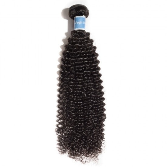 Peruvian Virgin Hair Bundle-10-30 Inch Straight /Deep curly/Body Wave/Kinky Curly- #1B Natural Black