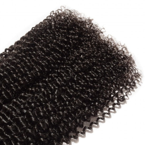 Peruvian Virgin Hair Bundle-10-30 Inch Straight /Deep curly/Body Wave/Kinky Curly- #1B Natural Black