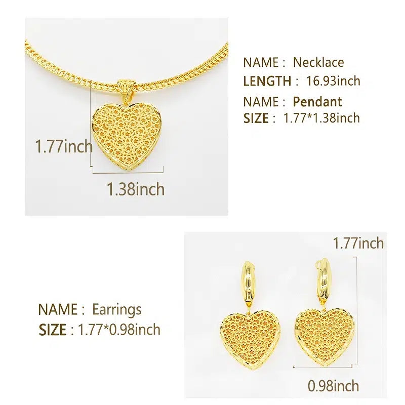 Gold plated Jewelry Set