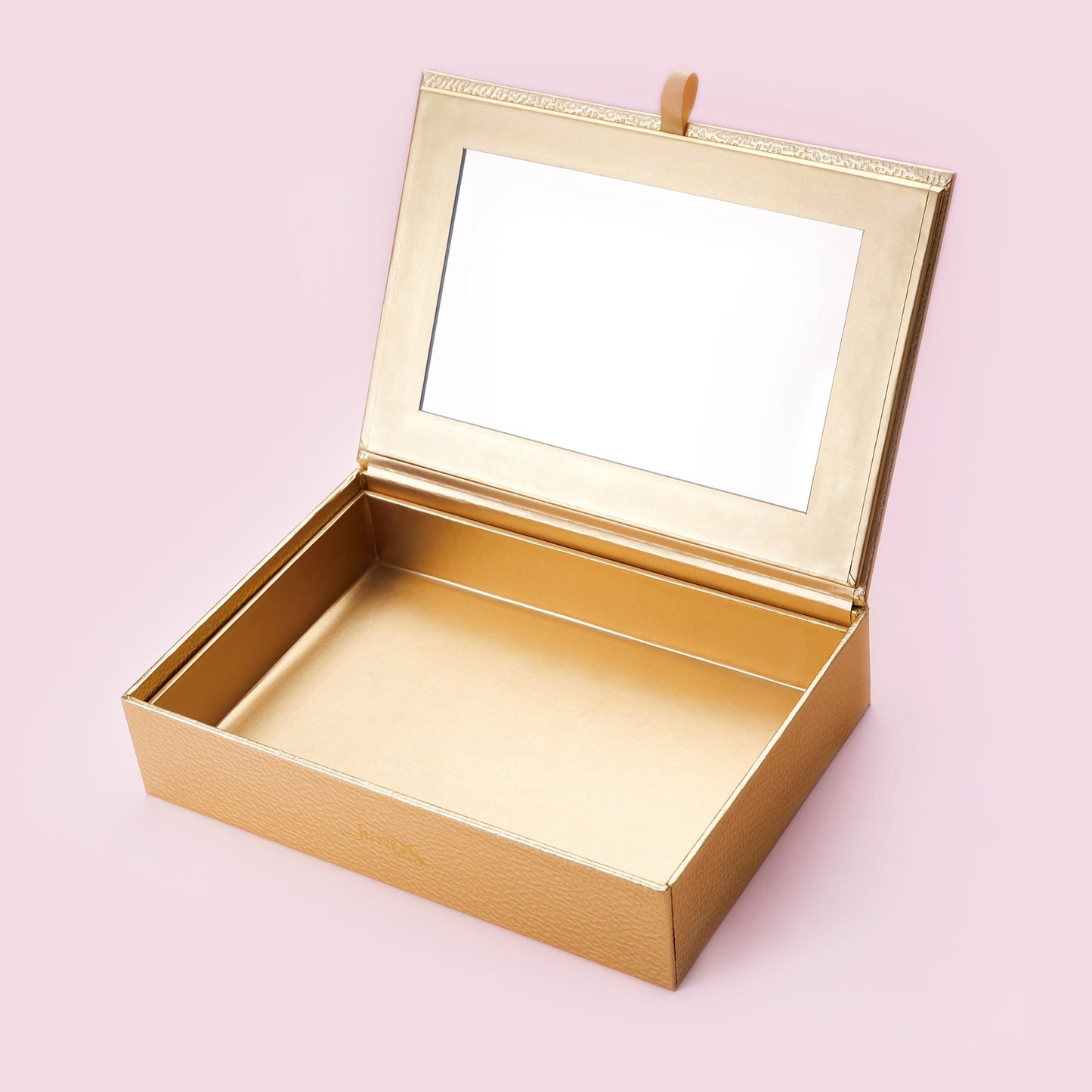 Makeup Organizer Box with Mirror