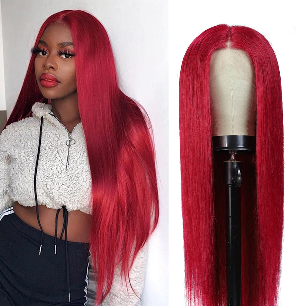 13x4 Brazilian Remy Human Hair Lace Closure Frontal Wigs 150%