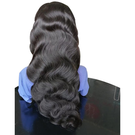 T-Part Body Wave Human Hair Wig Brazilian Lace Front Wig-150%