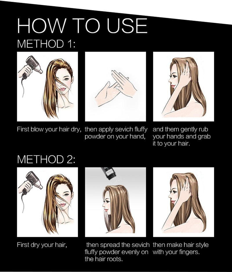 Sevich Unisex Hairspray Dust It Hair Powder Mattifying Powder