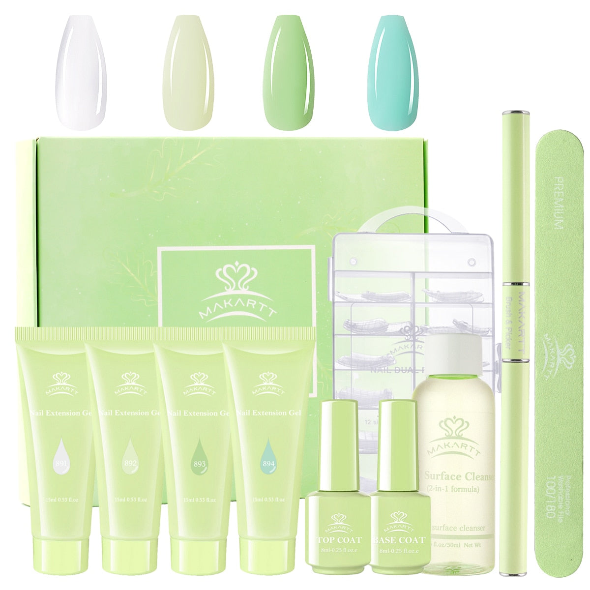 All In One Kit Nail Art for Nail Manicure Beginner Starter