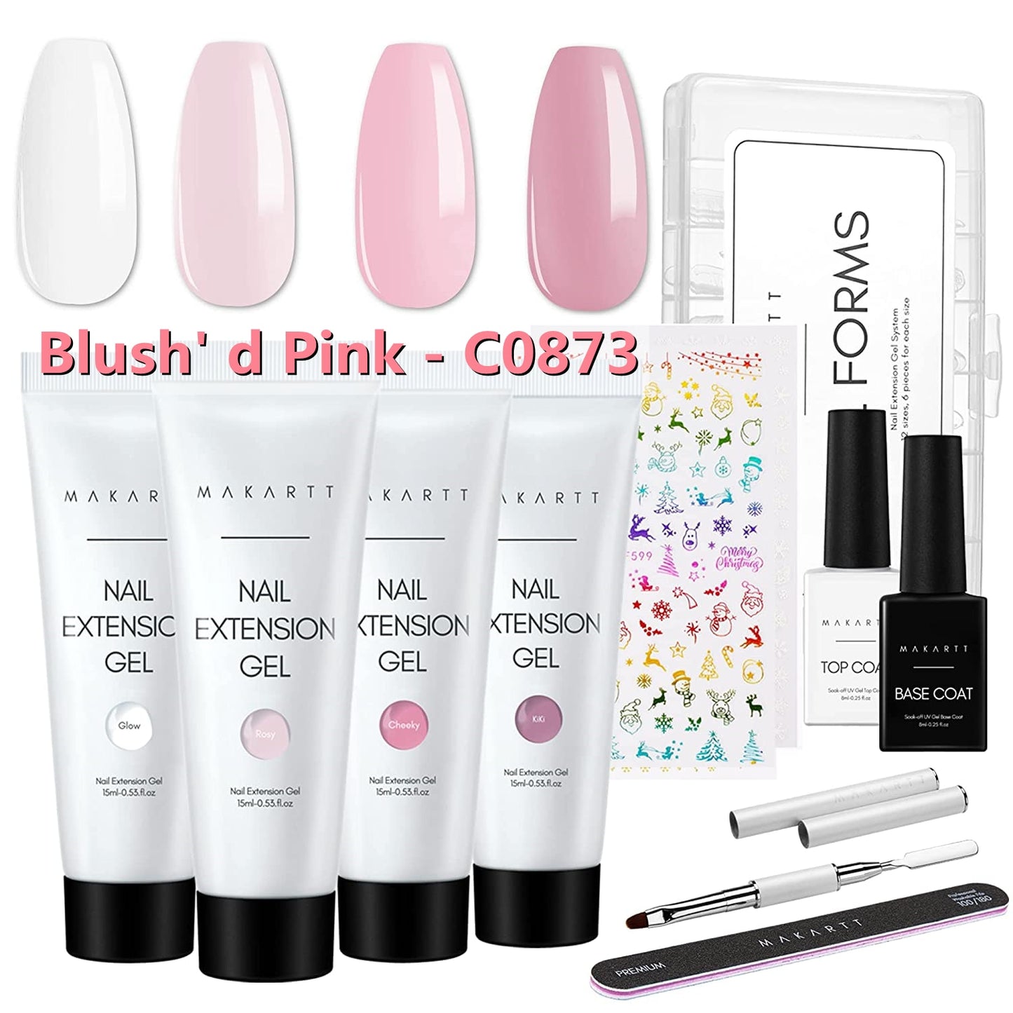 All In One Kit Nail Art for Nail Manicure Beginner Starter