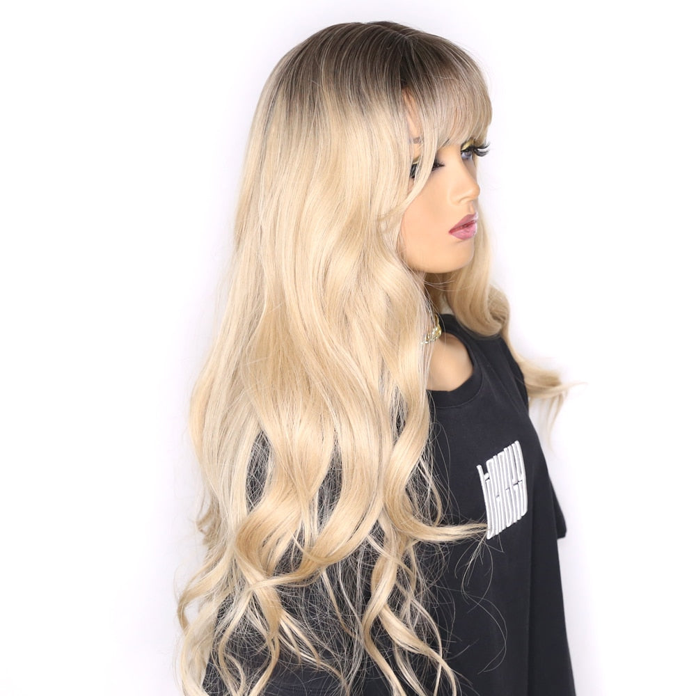 Natural Wave Ombre 613 Color Cosplay/Daily Heat Resistant Fiber/Synthetic Hair