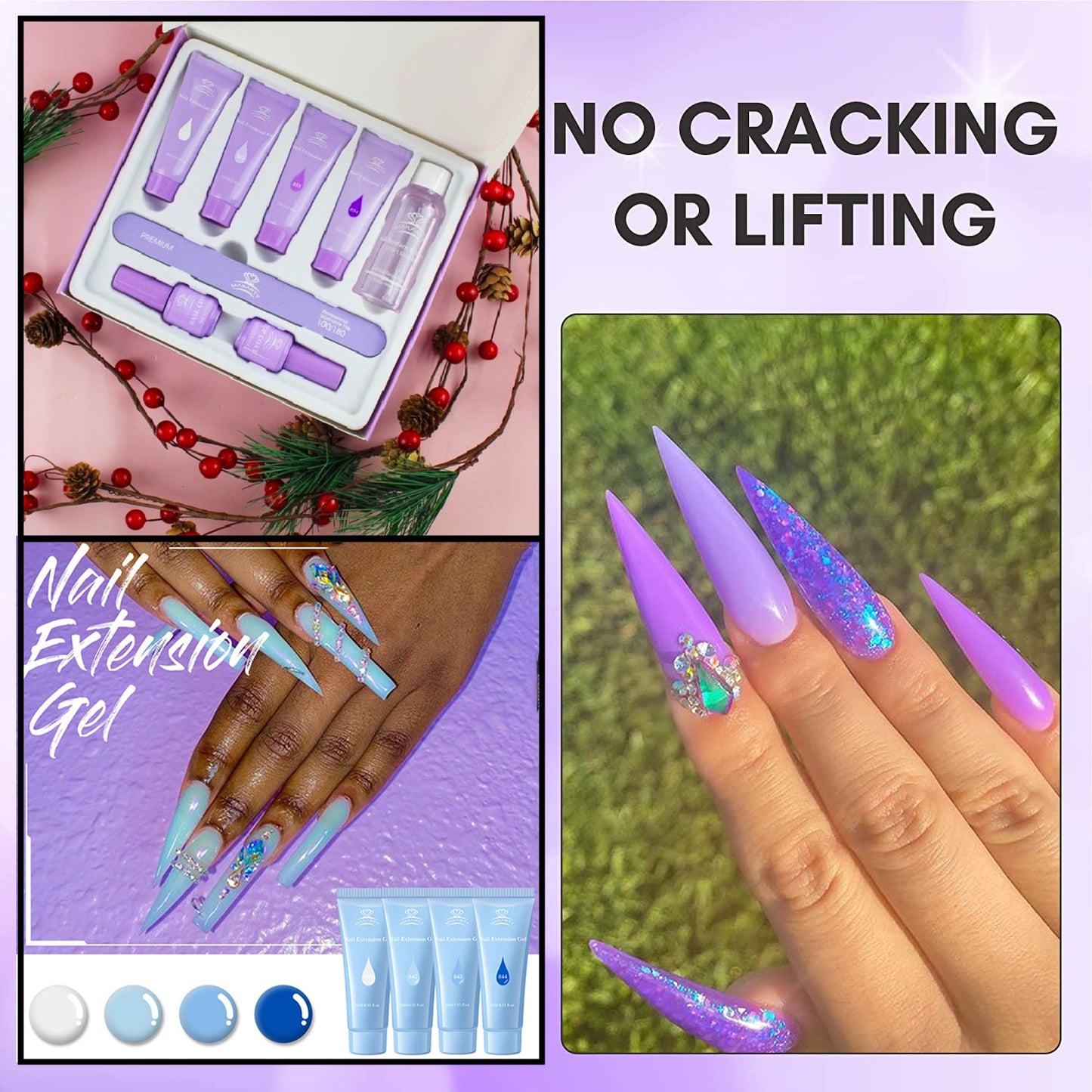 All In One Kit Nail Art for Nail Manicure Beginner Starter