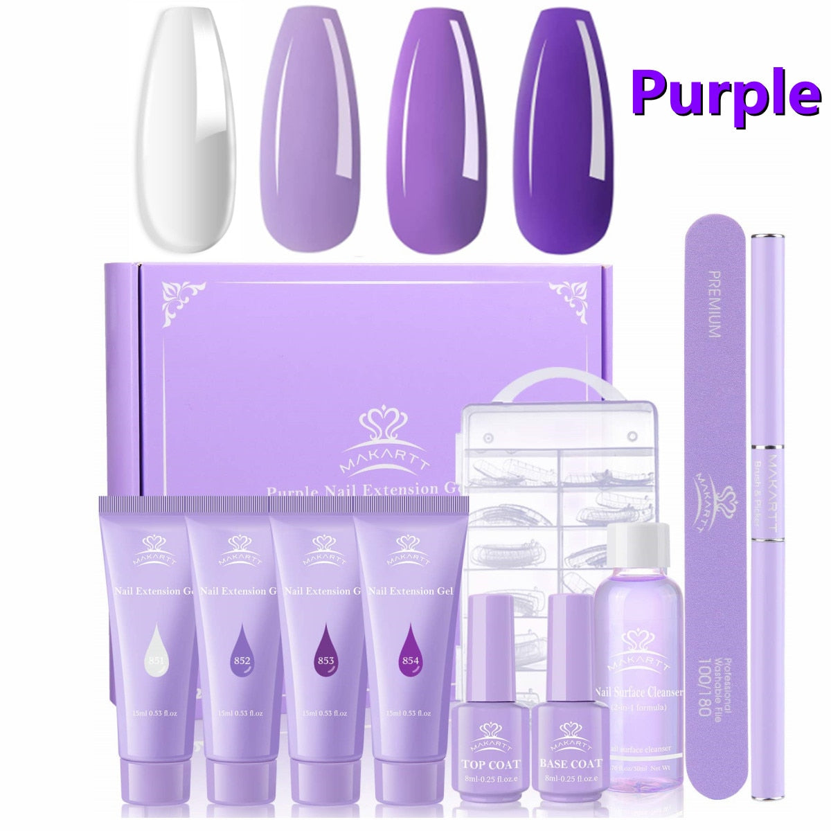 All In One Kit Nail Art for Nail Manicure Beginner Starter