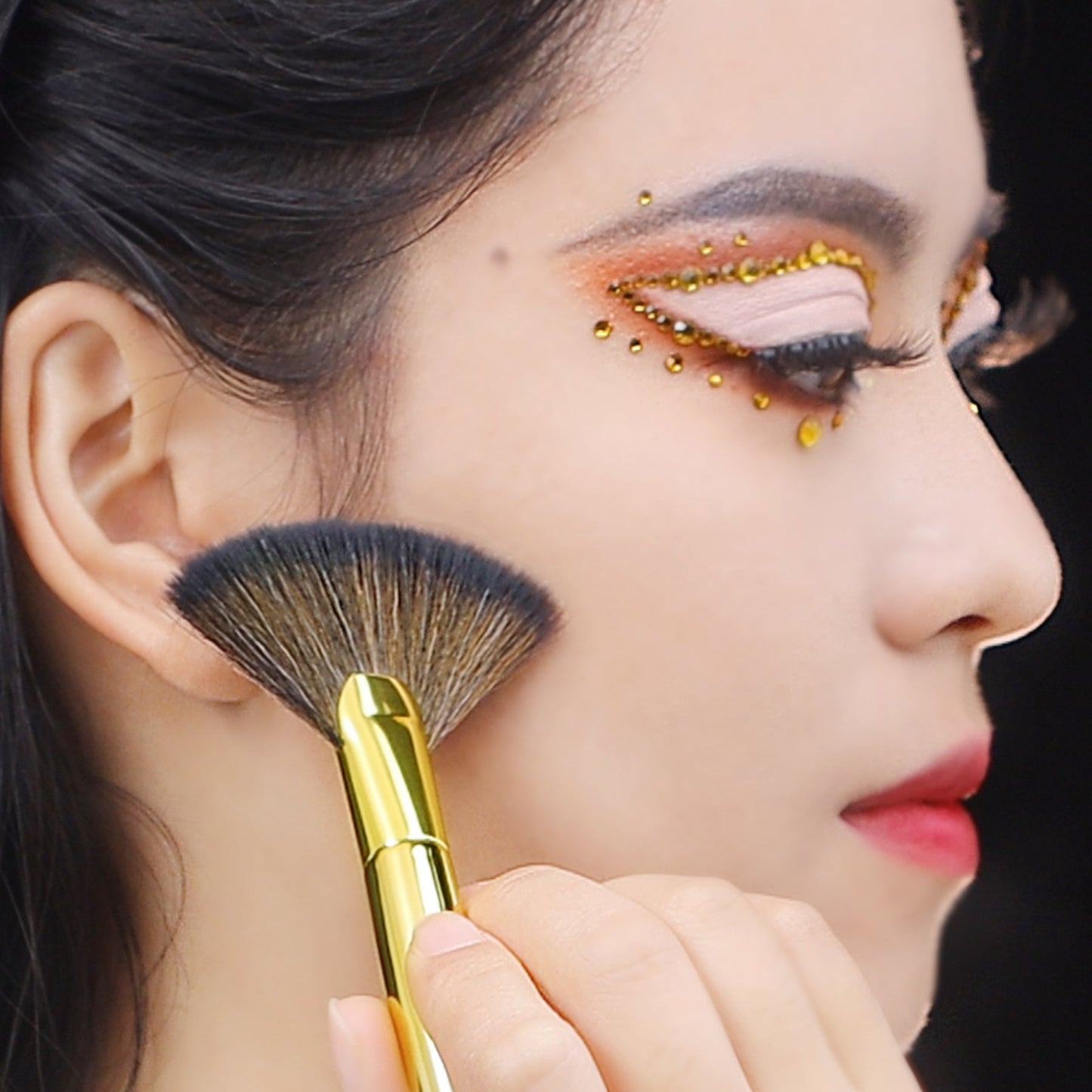 Royal Iconic Gold Makeup Brush Set 10Pcs