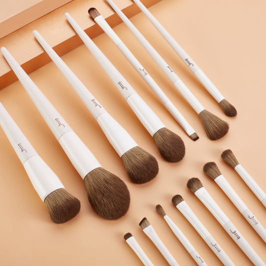 Luxury Comprehensive Eye and Face Brush Set 14pcs